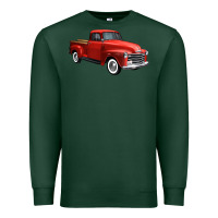 Western Red Truck Right 34 View 1 Premium Sweatshirt | Teevron