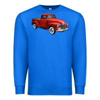 True Royal western red truck right 34 view 1 Premium Sweatshirt - FaDigitalArtStudio