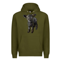 Army Green southdown baby sheep Premium Hoodie - LillyAllenDesigns