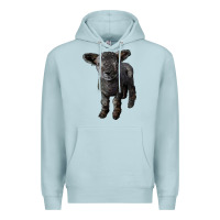 Blue Mist southdown baby sheep Premium Hoodie - LillyAllenDesigns