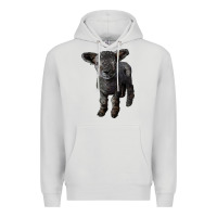 Dove Grey southdown baby sheep Premium Hoodie - LillyAllenDesigns