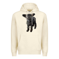 Sandshell southdown baby sheep Premium Hoodie - LillyAllenDesigns