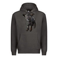 Smoke southdown baby sheep Premium Hoodie - LillyAllenDesigns