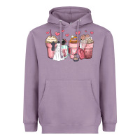 Lavender wedding bride coffee cups Heavyweight Hoodie - Zillion Design Studio