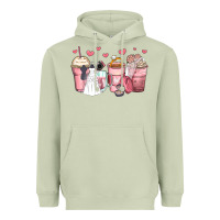 Matcha wedding bride coffee cups Heavyweight Hoodie - Zillion Design Studio