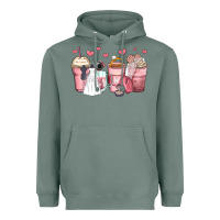 Sage wedding bride coffee cups Heavyweight Hoodie - Zillion Design Studio