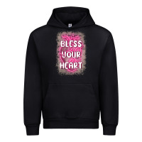 Black bless your heart Urban Hoodie - MaliasSmallBusiness