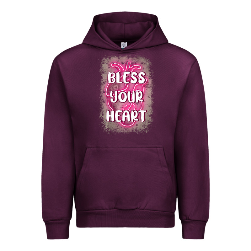 Bless Your Heart Urban Hoodie by MaliasSmallBusiness | Teevron