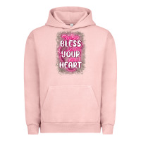 Pigment Salmon bless your heart Urban Hoodie - MaliasSmallBusiness