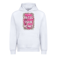 White bless your heart Urban Hoodie - MaliasSmallBusiness