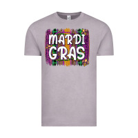 Vintage Zinc mardi gras fleur de lis brush stroke Vintage Tee - Artiststas