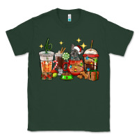 Sports Green Christmas coffee cups with French Bulldog Classic Tee - RanaPortraitStore