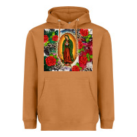 Meerkat Lady of Guadalupe Heavyweight Hoodie - CTS Tumbler Store