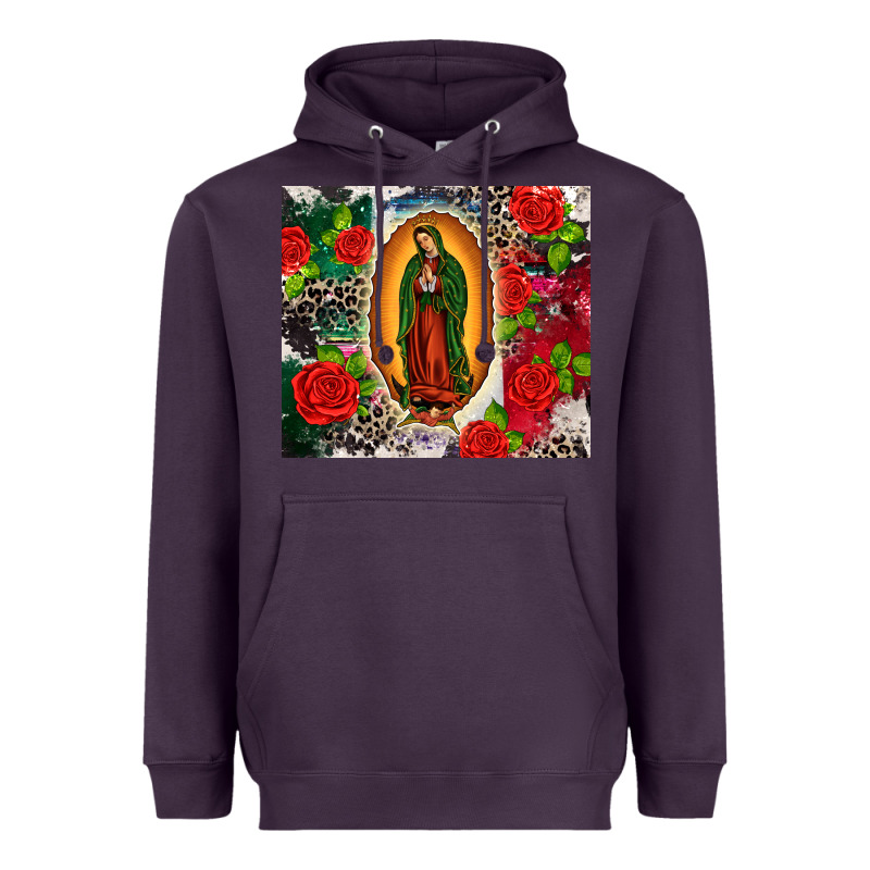 Lady Of Guadalupe Heavyweight Hoodie by CTS Tumbler Store | Teevron