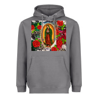Storm Lady of Guadalupe Heavyweight Hoodie - CTS Tumbler Store