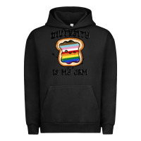 Pigment Black diversity is my jam Urban Hoodie - MaliasSmallBusiness