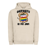 Pigment French Oak diversity is my jam Urban Hoodie - MaliasSmallBusiness