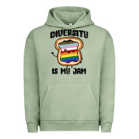 Pigment Oil Green diversity is my jam Urban Hoodie - MaliasSmallBusiness