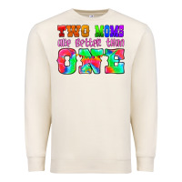 Sandshell two moms are better than one Premium Sweatshirt - HRA Design Shop