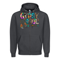 Smoke gypsy soul Zipper Hoodie - texasbilliewilder