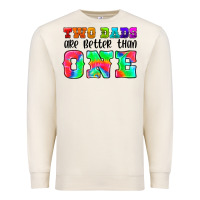 Sandshell two dads are better than one Premium Sweatshirt - HRA Design Shop