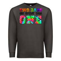Smoke two dads are better than one Premium Sweatshirt - HRA Design Shop