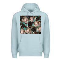 Blue Mist suffolk ewe and merino ram sheeps Premium Hoodie - BarkalooDesign