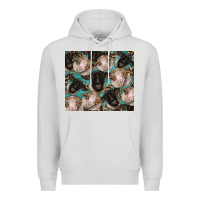 Dove Grey suffolk ewe and merino ram sheeps Premium Hoodie - BarkalooDesign