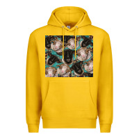 Lemon suffolk ewe and merino ram sheeps Premium Hoodie - BarkalooDesign