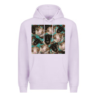 Lilac suffolk ewe and merino ram sheeps Premium Hoodie - BarkalooDesign
