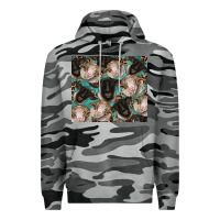 Slate Camo suffolk ewe and merino ram sheeps Premium Hoodie - BarkalooDesign