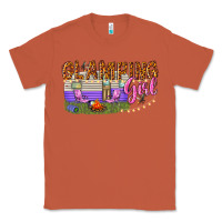 Copper glamping girl Classic Tee - texasbilliewilder