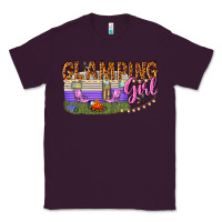 Plum glamping girl Classic Tee - texasbilliewilder