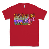 Red glamping girl Classic Tee - texasbilliewilder