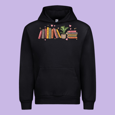 Book Tropes Urban Hoodie Designed By Maliassmallbusiness