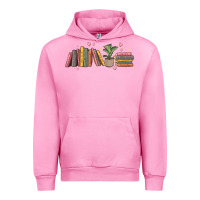 Fuchsia Pink book tropes Urban Hoodie - MaliasSmallBusiness