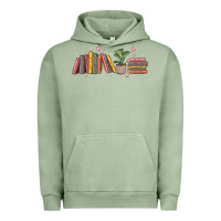 Pigment Oil Green book tropes Urban Hoodie - MaliasSmallBusiness
