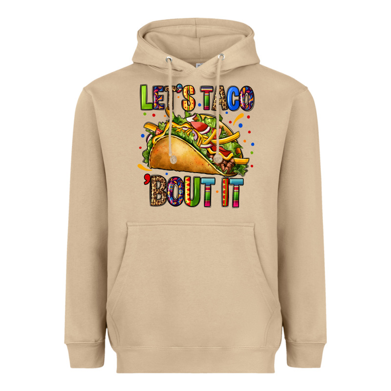 Lets Taco Bout It Heavyweight Hoodie by CTS Tumbler Store | Teevron