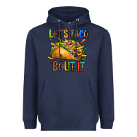 Navy lets taco bout it Heavyweight Hoodie - CTS Tumbler Store
