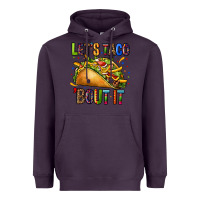 Plum lets taco bout it Heavyweight Hoodie - CTS Tumbler Store