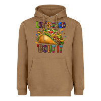 Toasted Coconut lets taco bout it Heavyweight Hoodie - CTS Tumbler Store
