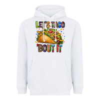 White lets taco bout it Heavyweight Hoodie - CTS Tumbler Store