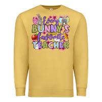 Antique Gold Easter Day Every bunny's favorite Teacher Premium Sweatshirt - OliviaCreatesArt