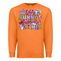 Carrot Easter Day Every bunny's favorite Teacher Premium Sweatshirt - OliviaCreatesArt