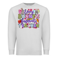 Dove Grey Easter Day Every bunny's favorite Teacher Premium Sweatshirt - OliviaCreatesArt