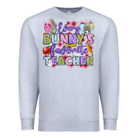 Heather Grey Easter Day Every bunny's favorite Teacher Premium Sweatshirt - OliviaCreatesArt