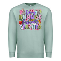 Seafoam Easter Day Every bunny's favorite Teacher Premium Sweatshirt - OliviaCreatesArt