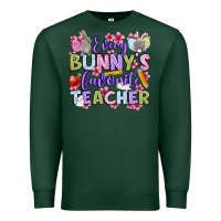 Sports Green Easter Day Every bunny's favorite Teacher Premium Sweatshirt - OliviaCreatesArt