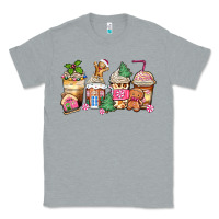 Heather Grey pink gingerbread coffee cups Classic Tee - Zillion Design Studio