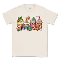 Natural pink gingerbread coffee cups Classic Tee - Zillion Design Studio